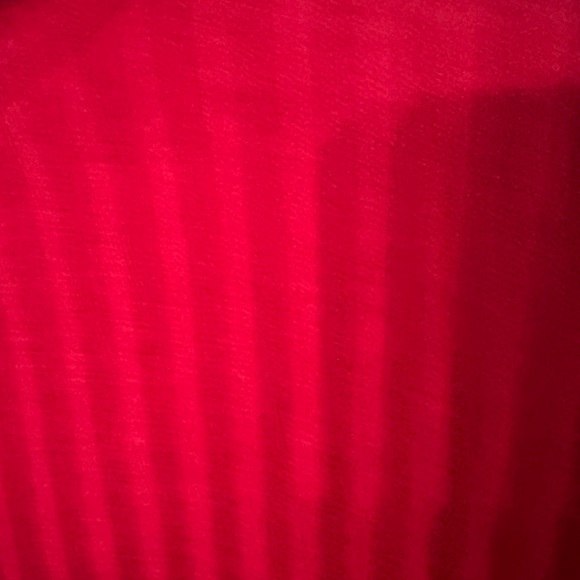 Tommy Hilfiger Turtleneck Long Sleeve Red Ribbed Sweater Size Large GUC - Picture 5 of 8